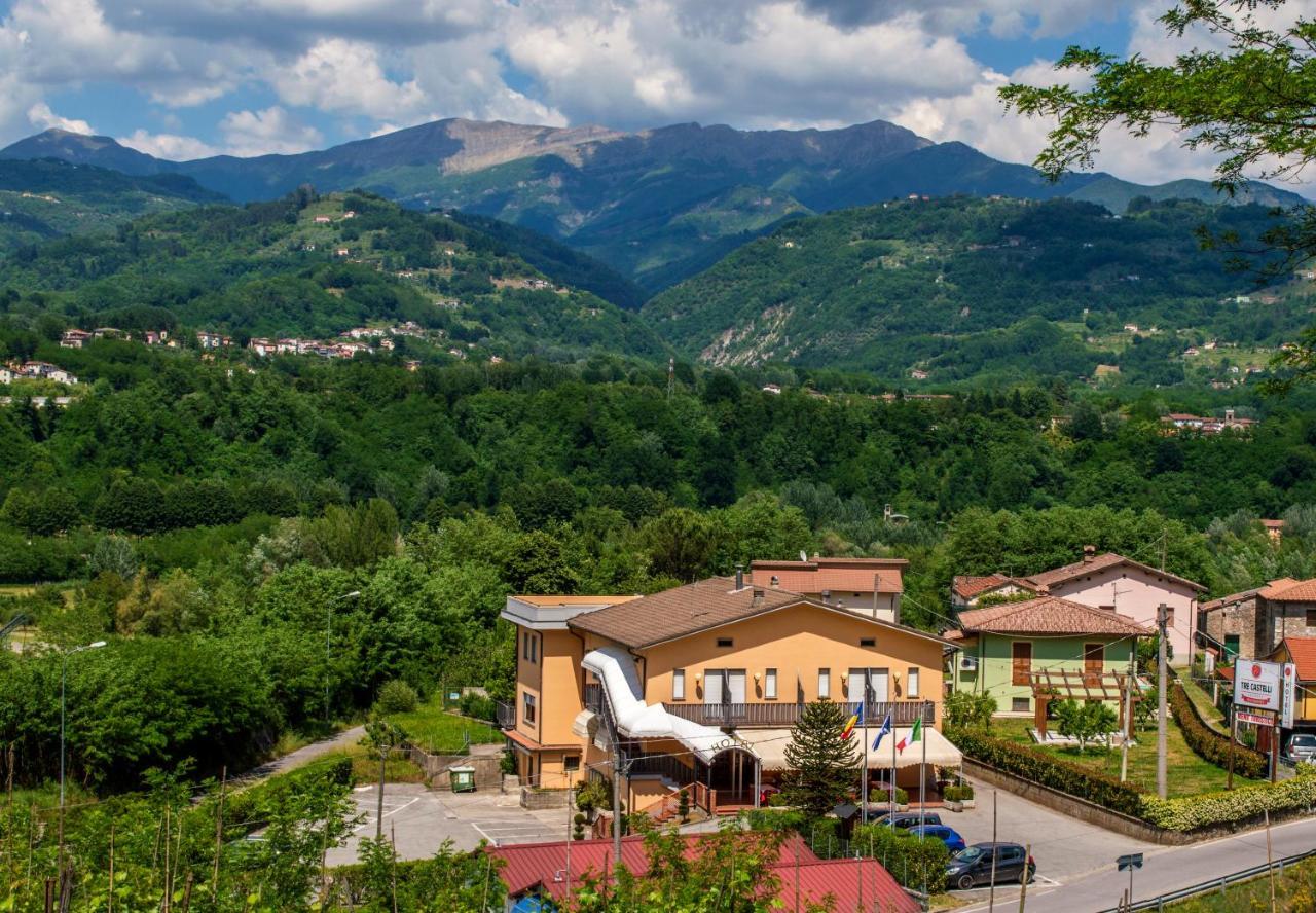 Hotel Tre Castelli Gallicano Exterior foto